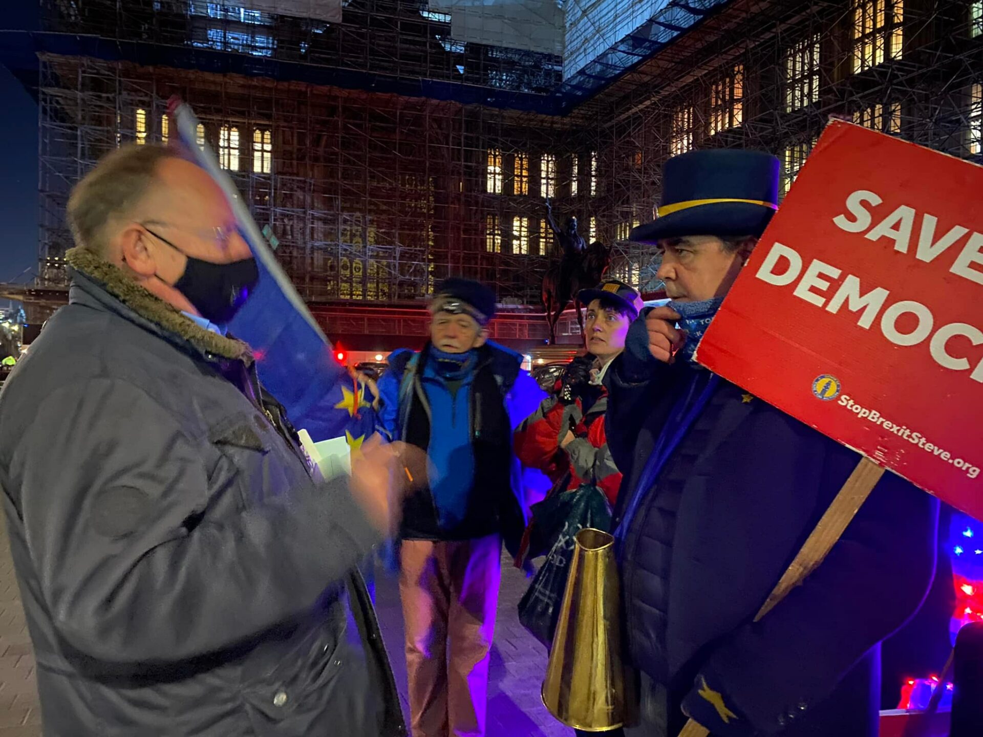 Police, Crime, Sentencing and Courts Bill. Lord Rennard with Steven Bray