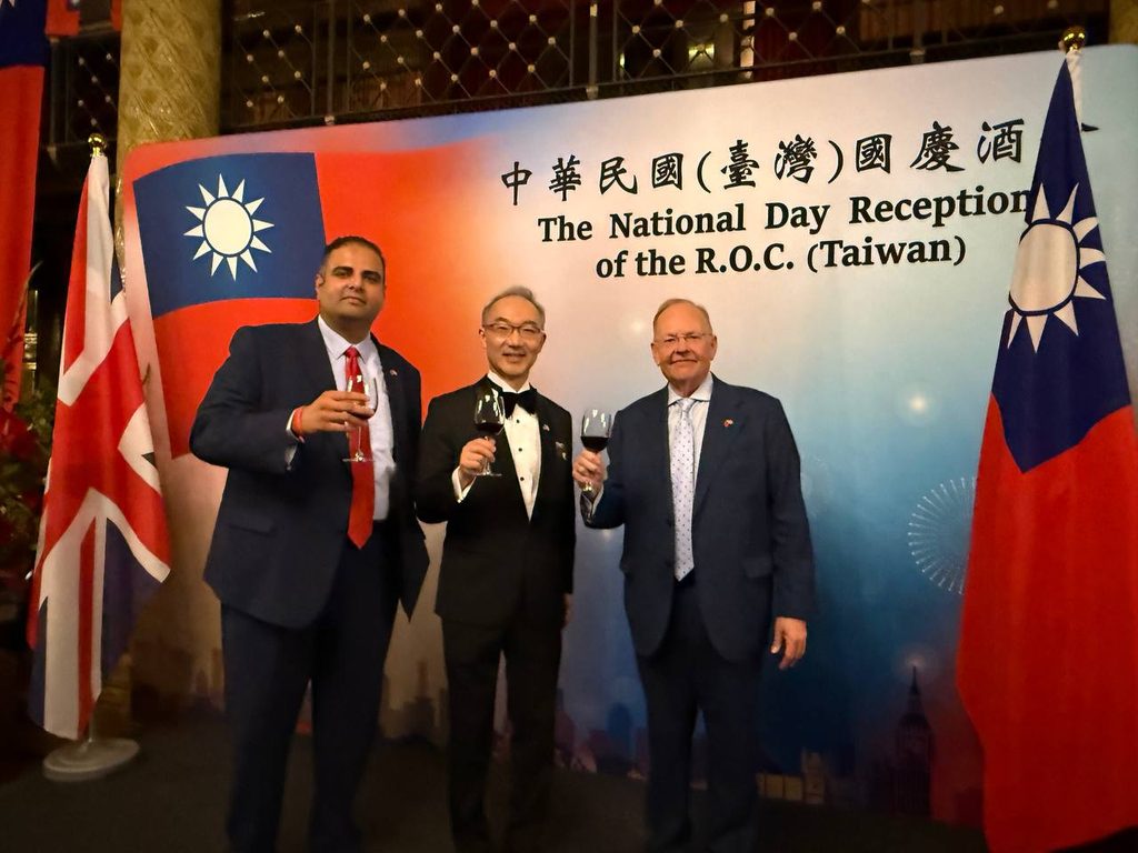A toast at the 115th celebration of Taiwan’s National Day